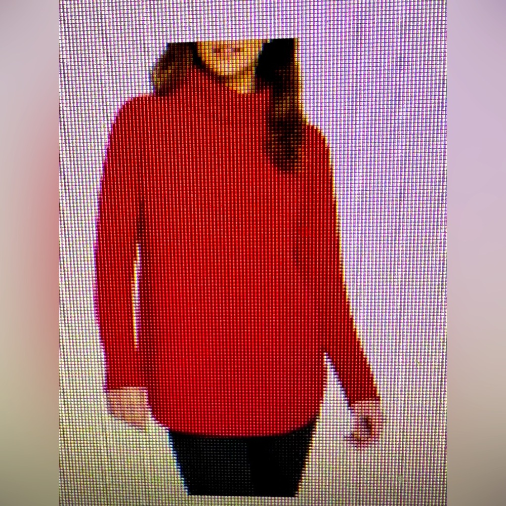 Wallis  clothing brand red curved seam tunic, new with tags size L